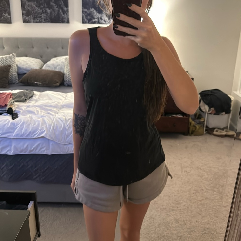 NWT open back tank top